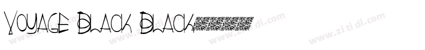 Voyage Black Black字体转换
